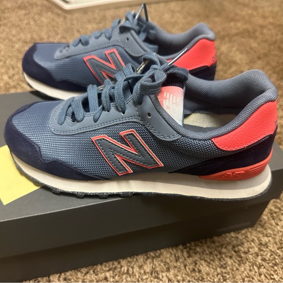 New Balance Womens Running Shoes Blue/Pink size 6.5 #WL5150VB - Picture 5 of 6
